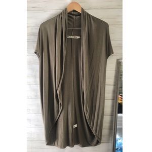 Michael Stars Sleeveless Shrug Cardigan